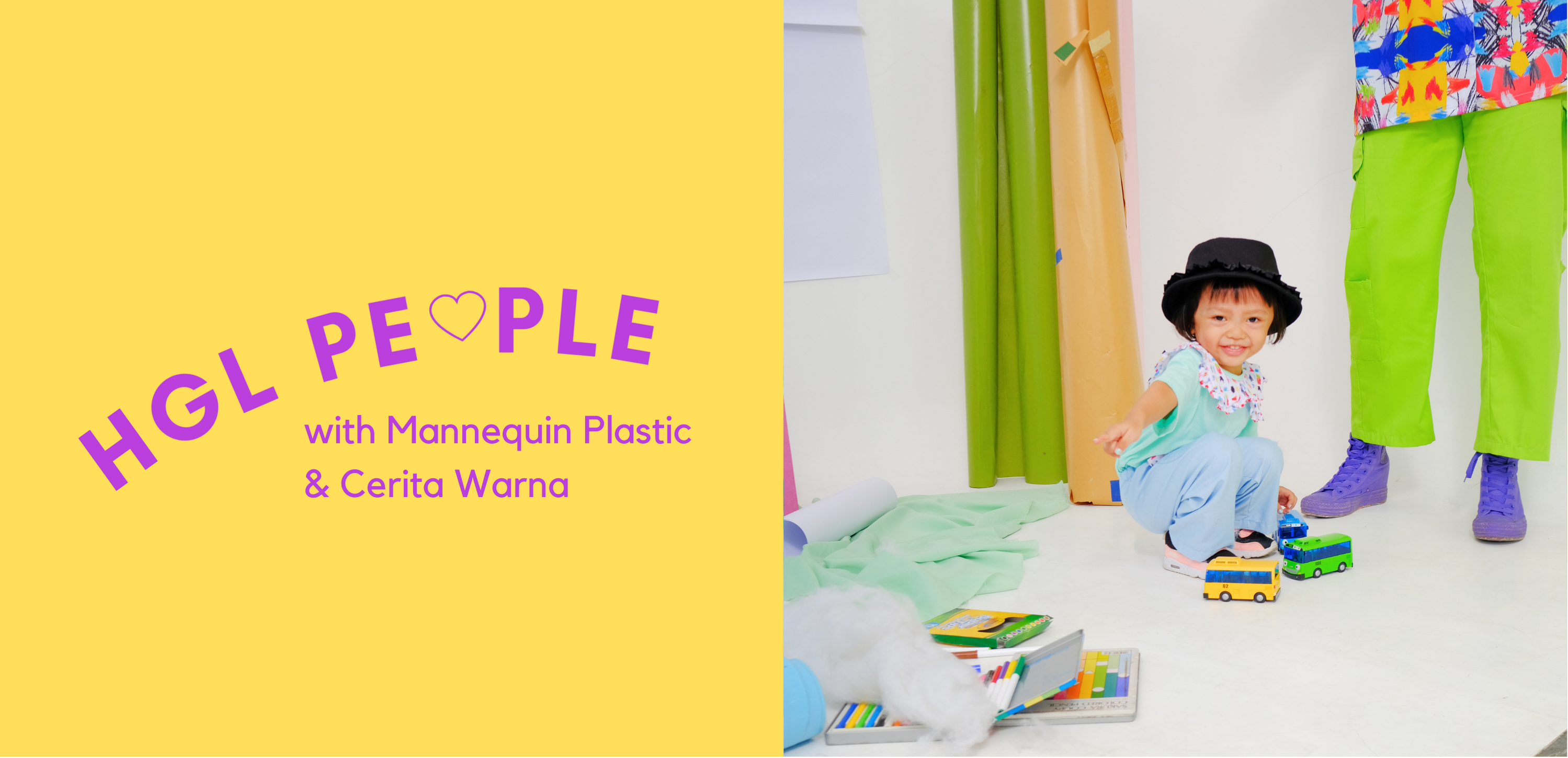 HGL PEOPLE: ATTINA, EVAN, AND WARNA FROM MANNEQUIN PLASTIC