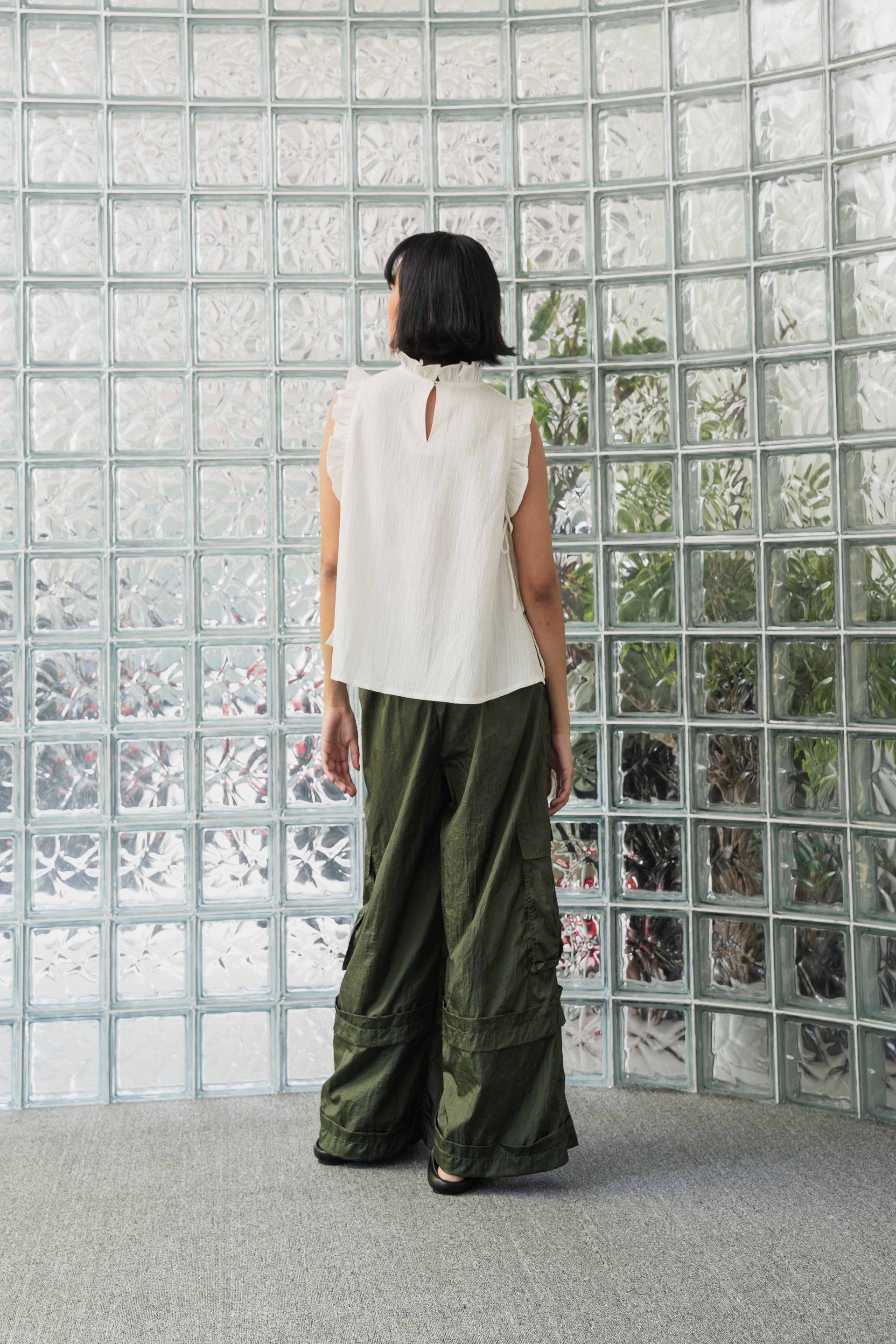 Alika Karis Blouse Broken White - Morningsol