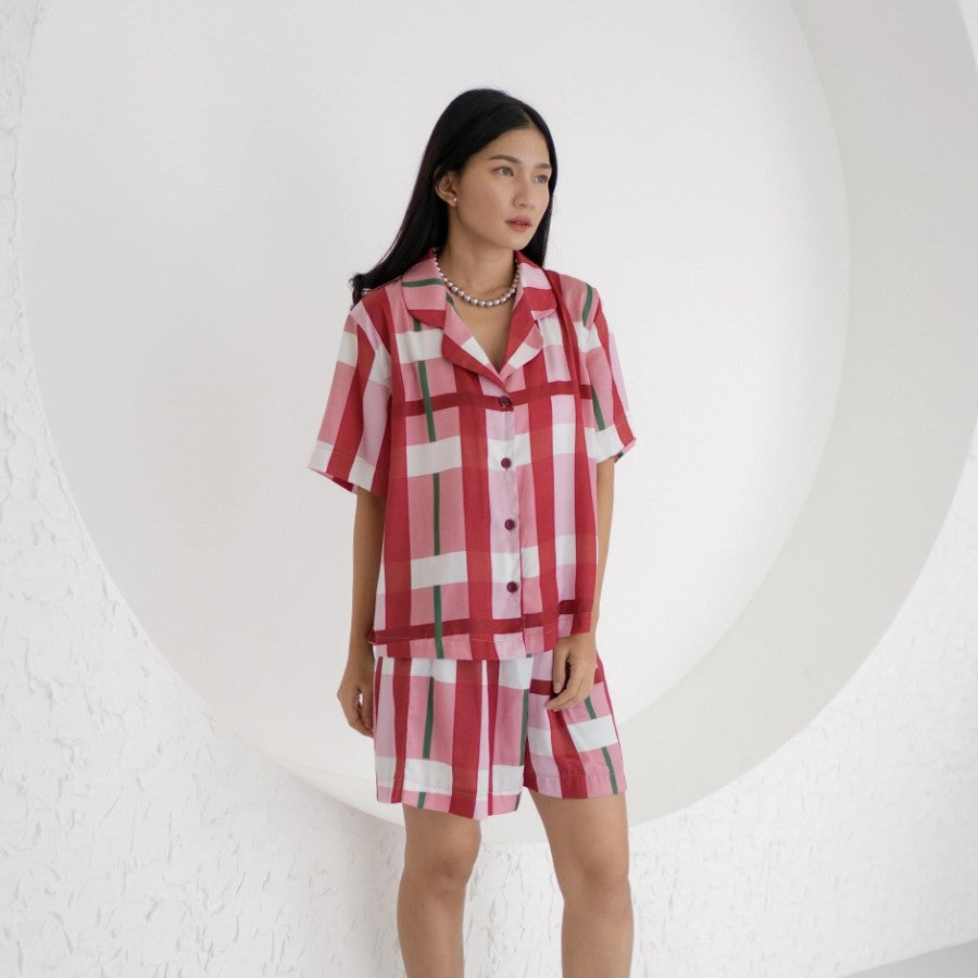 Pajama Panna Set Short Pants - LR Studio