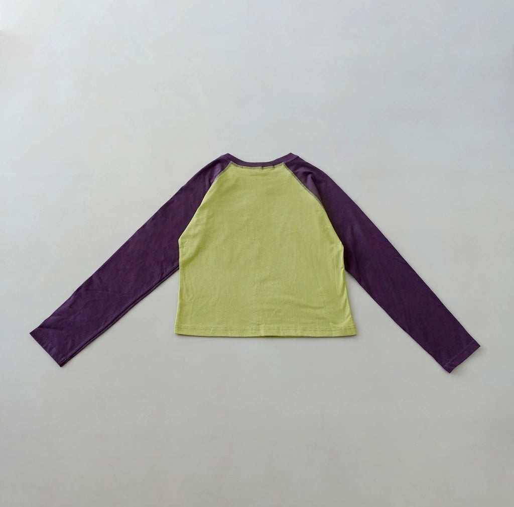 Raglan LS Pistachio - Argyle & Oxford