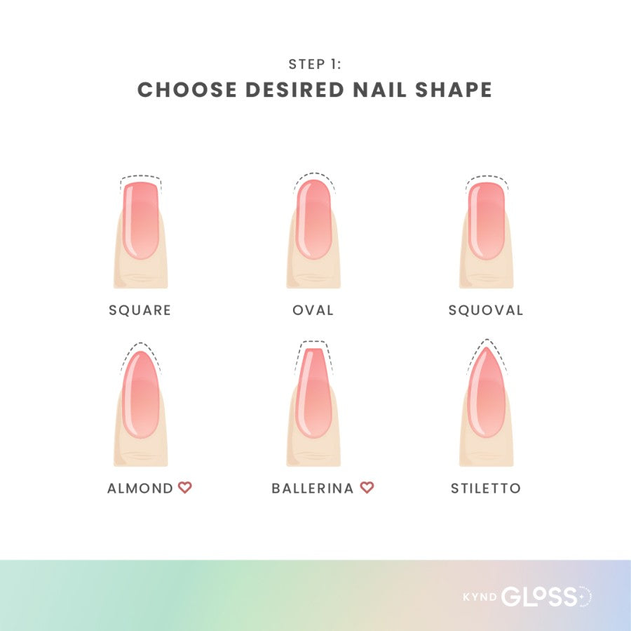 Blue Fantasy Valentine Press-On - Kynd Gloss