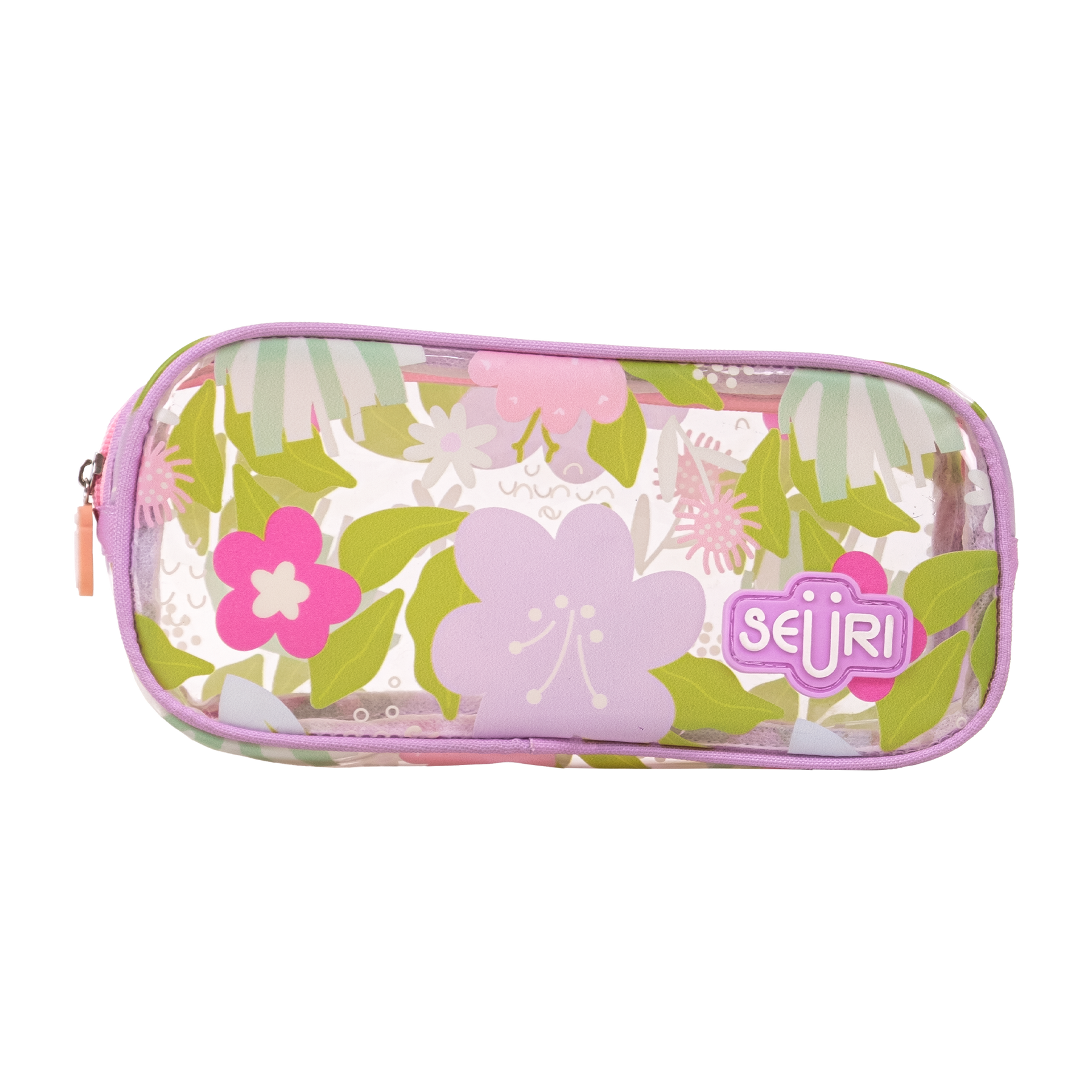 Whimsical Bouquet Pencil Case Pink - Seuri