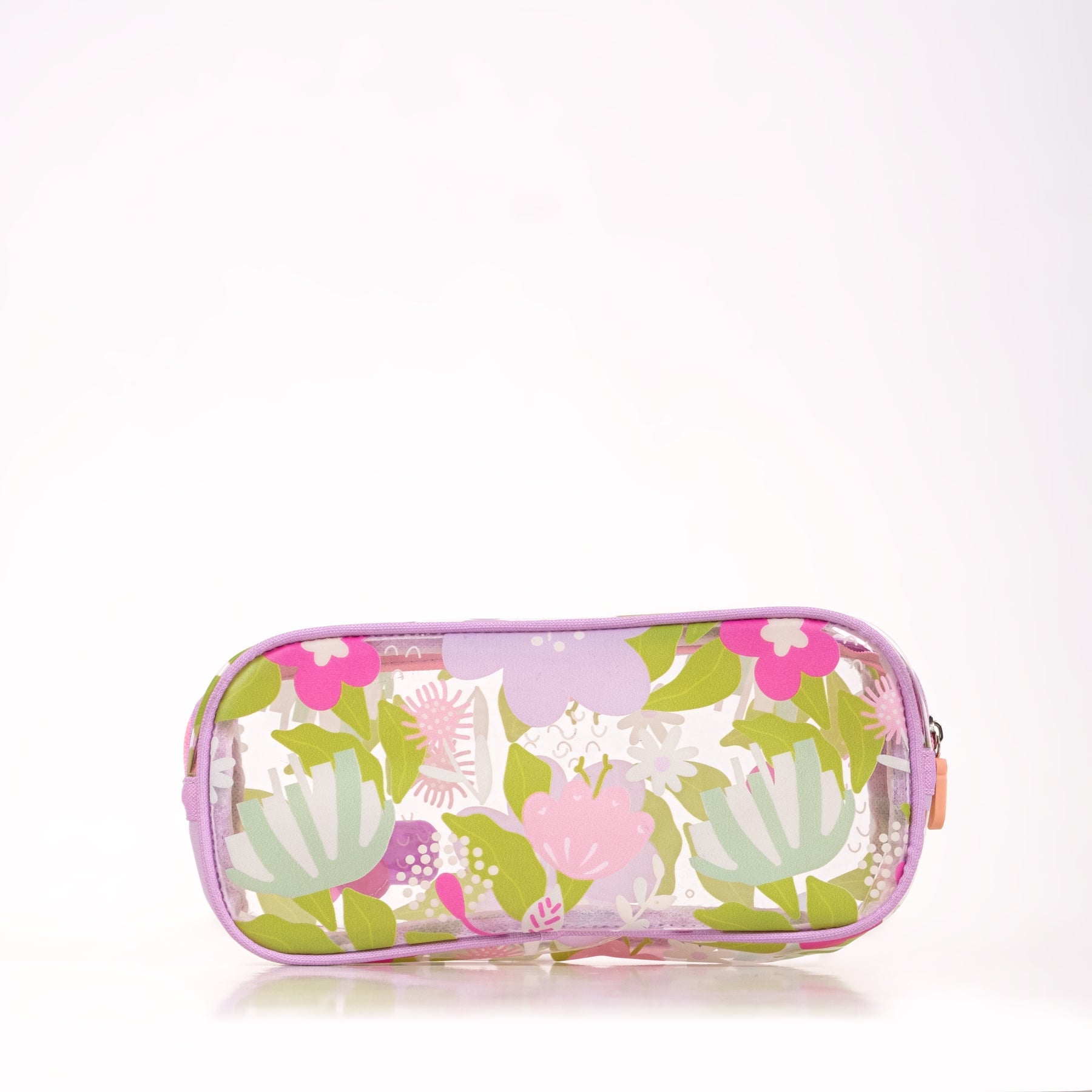 Whimsical Bouquet Pencil Case Pink - Seuri