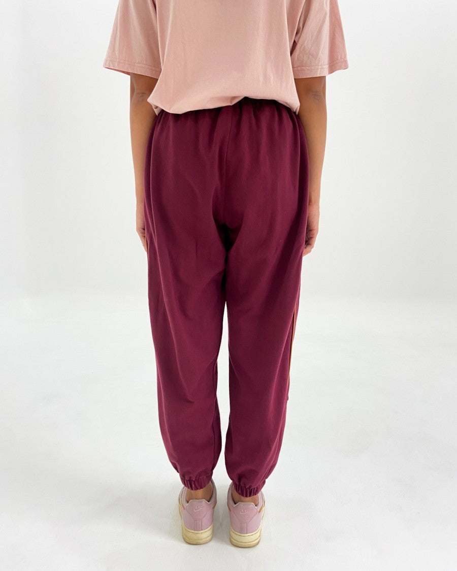 Essentials Burgundy Pants Patches - Earth Major