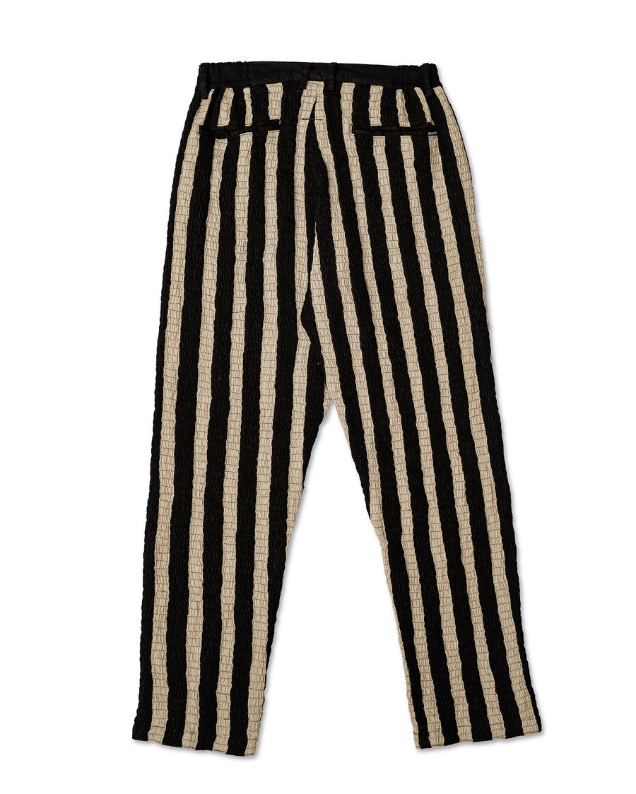 Smoga Steady Pants Black Beige - La Douche Vita