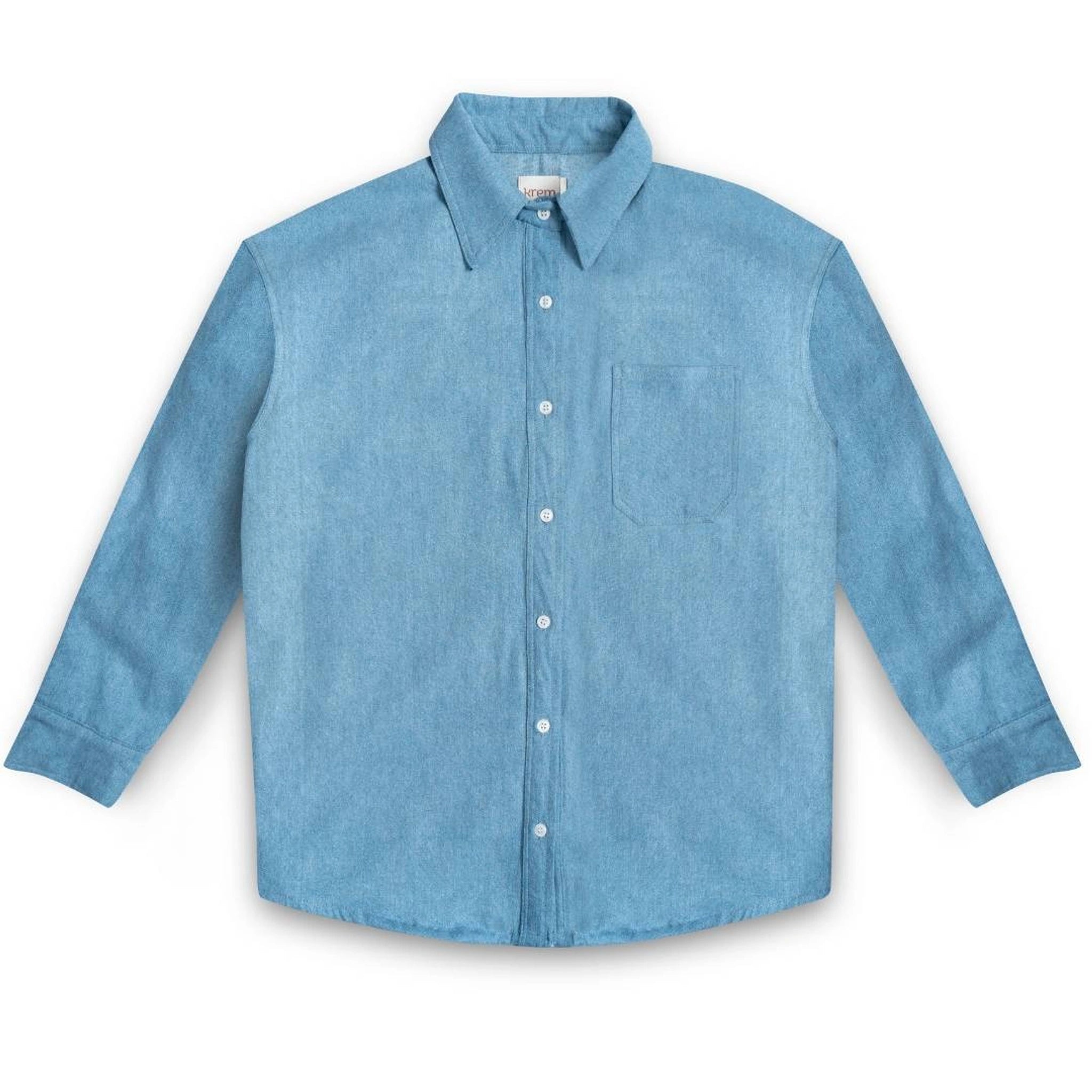 Elle Denim Shirt - Krem