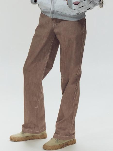 Bloks Denim Mocha - Two Stitches