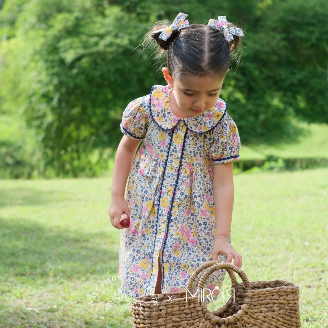 HGL Bambini - Cecilia Dress Navy - Naluriforlittleones