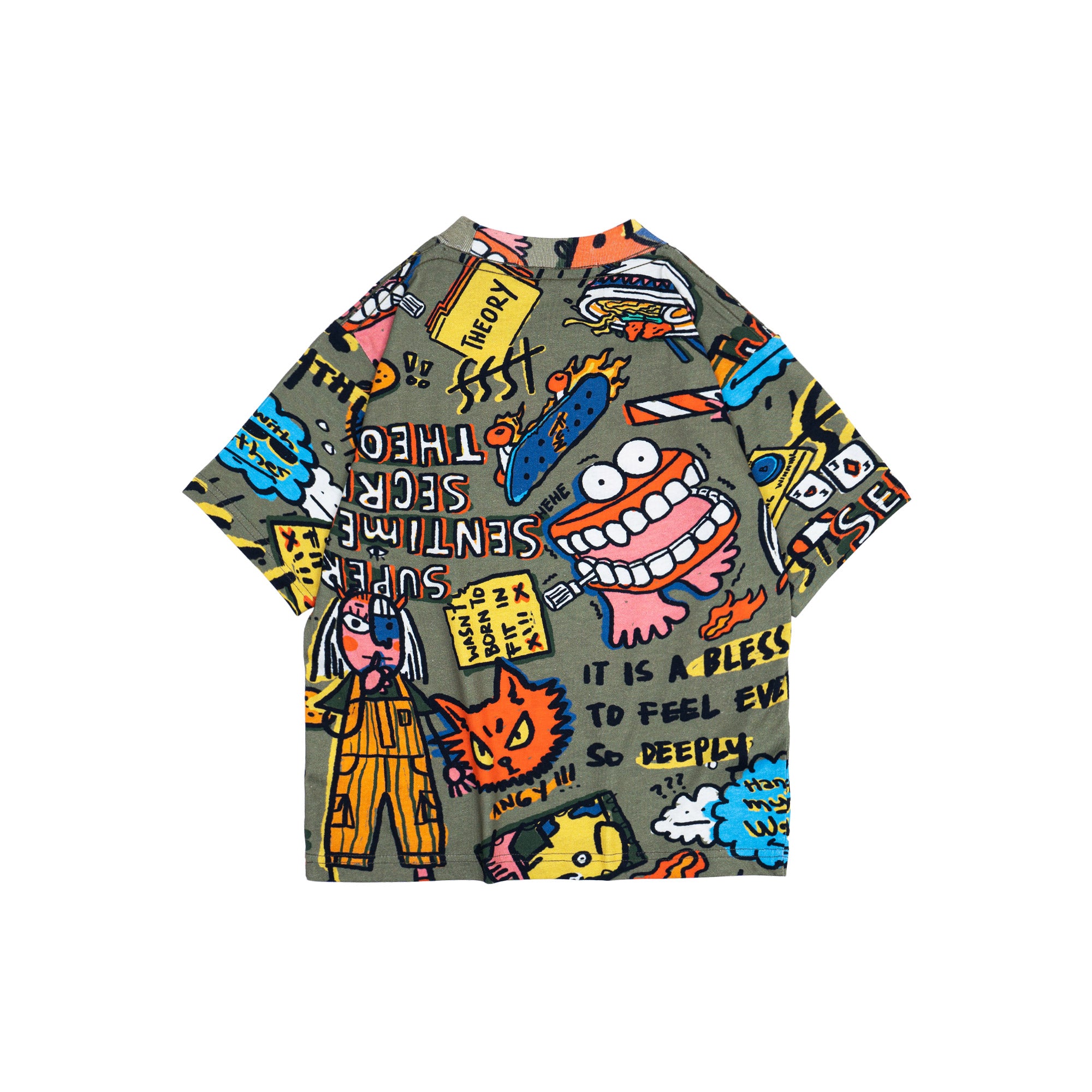 S'Aint Olive Tshirt - Ssst Kids