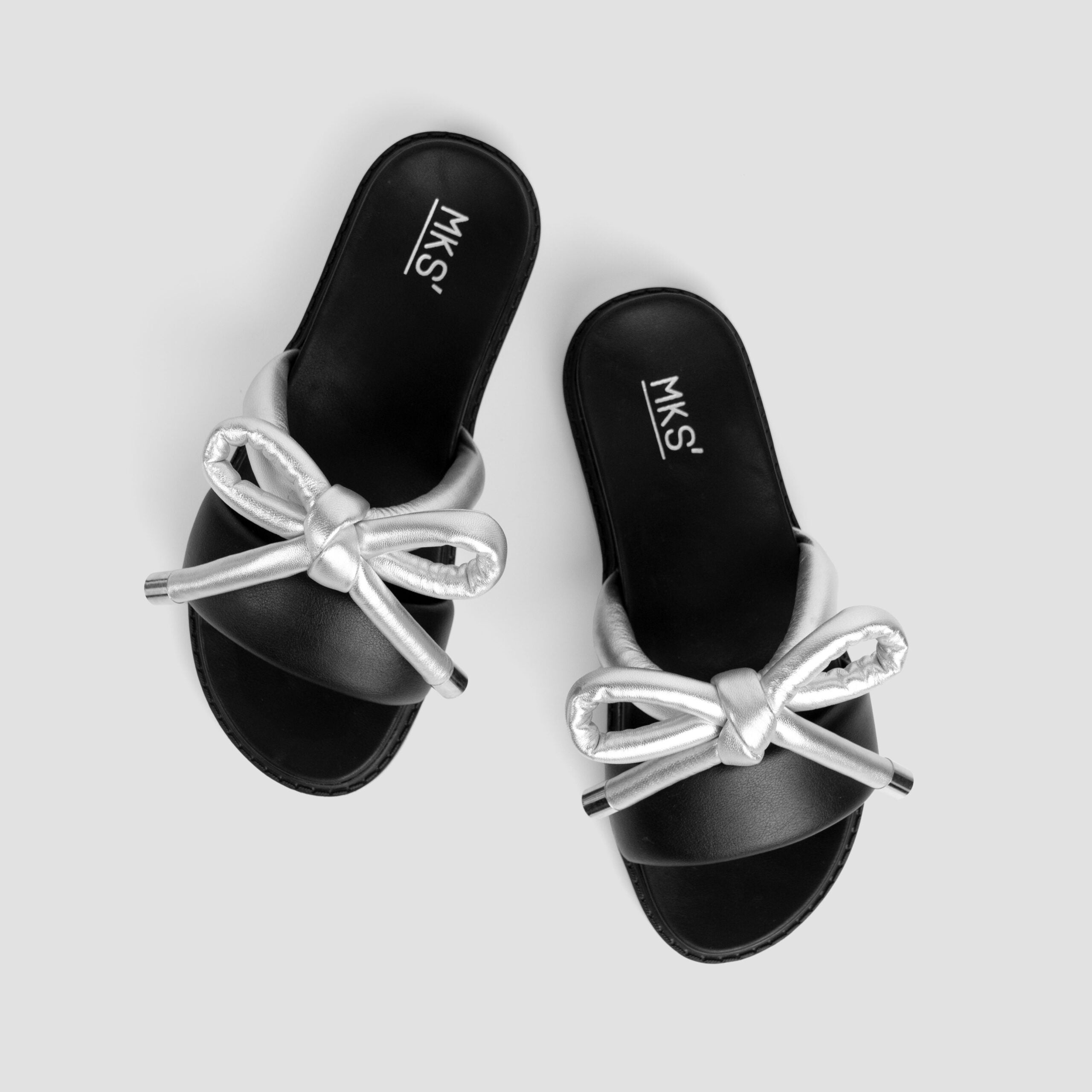Marcelli Black White - Mks Shoes
