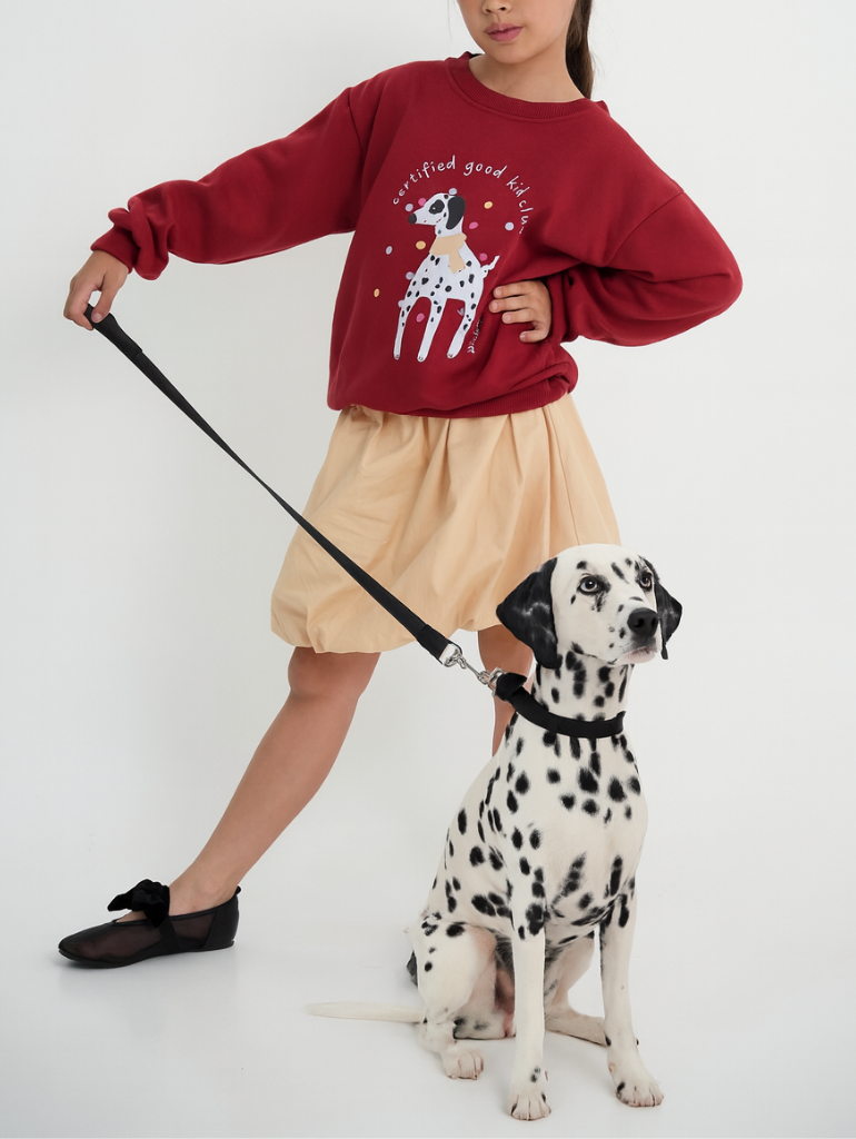 HGL Bambini - Good Kid Sweashirt Maroon - Little Saints