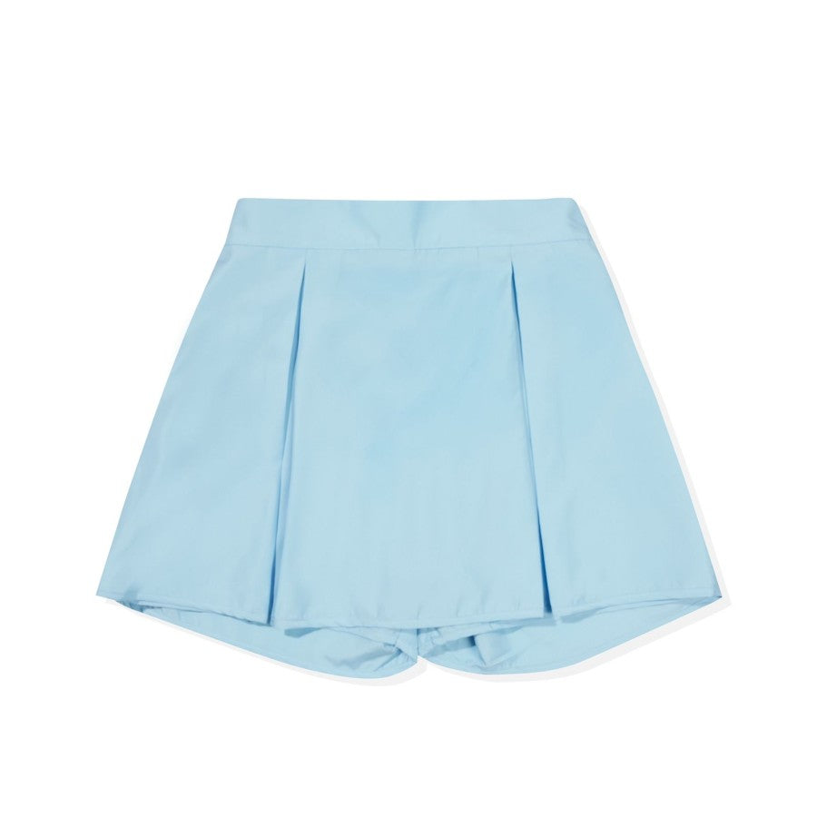 Pleated Skort Luxe Blue - Taka