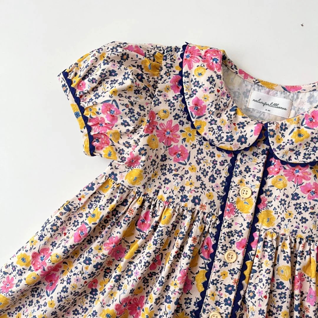 HGL Bambini - Cecilia Dress Navy - Naluriforlittleones