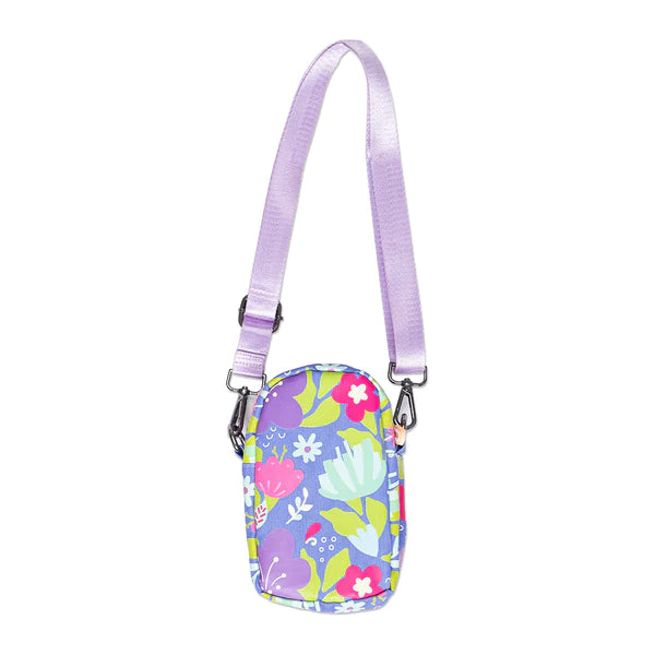 Whimsical Bouquet Sling Bag Purple - Seuri