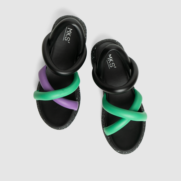 Nata Green Purple - Mks Shoes