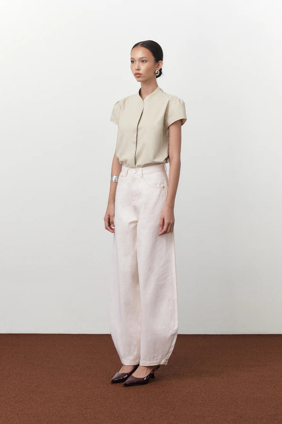 Cirrus Barrel Pants Pink - Acheté de Nous