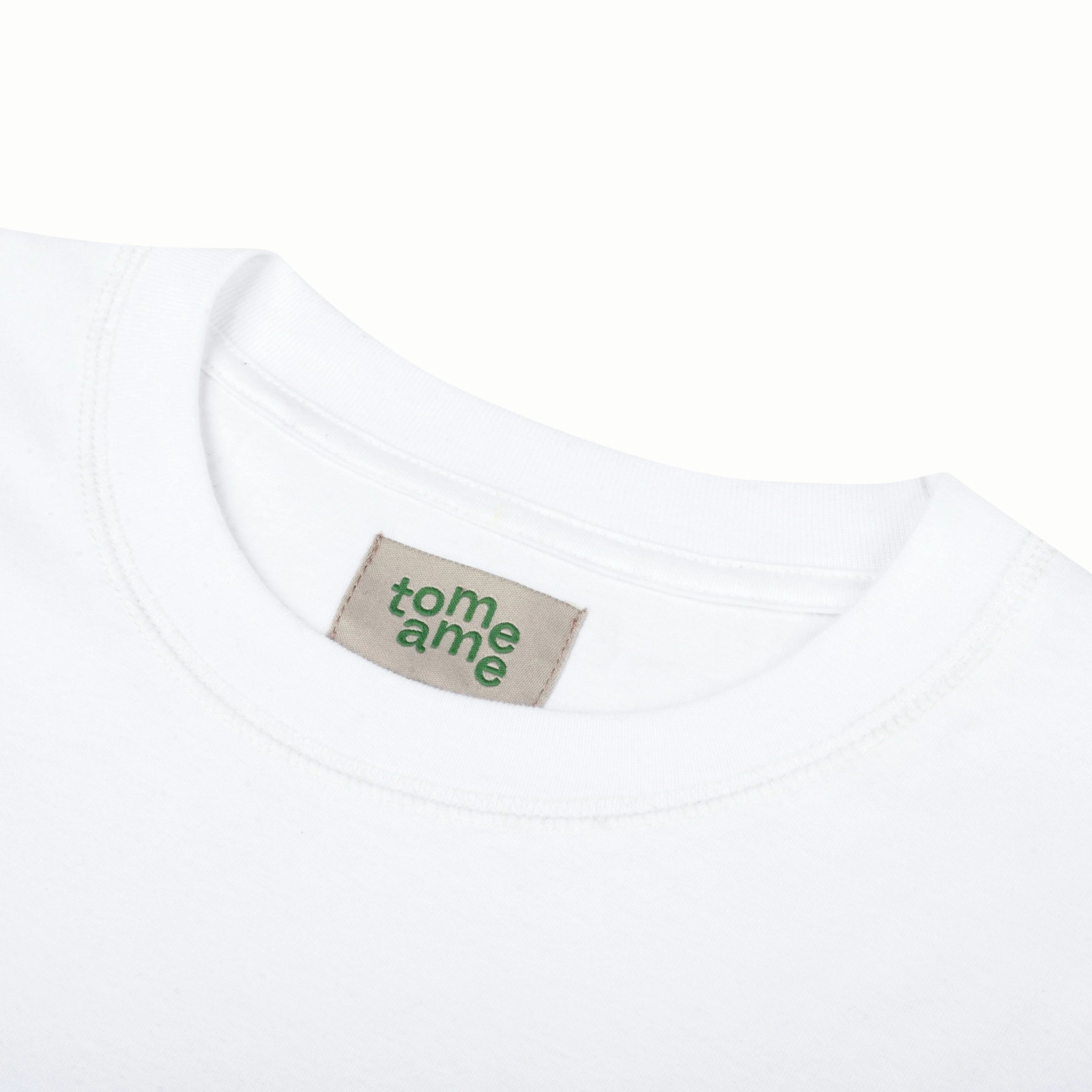 Yukio Longsleeve Tee White - Tome Ame