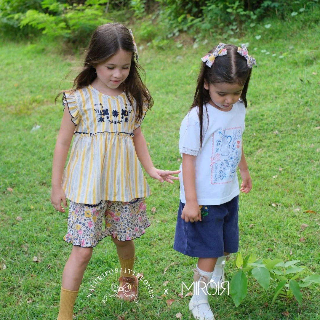 HGL Bambini - Ivana Top Yellow - Naluriforlittleones