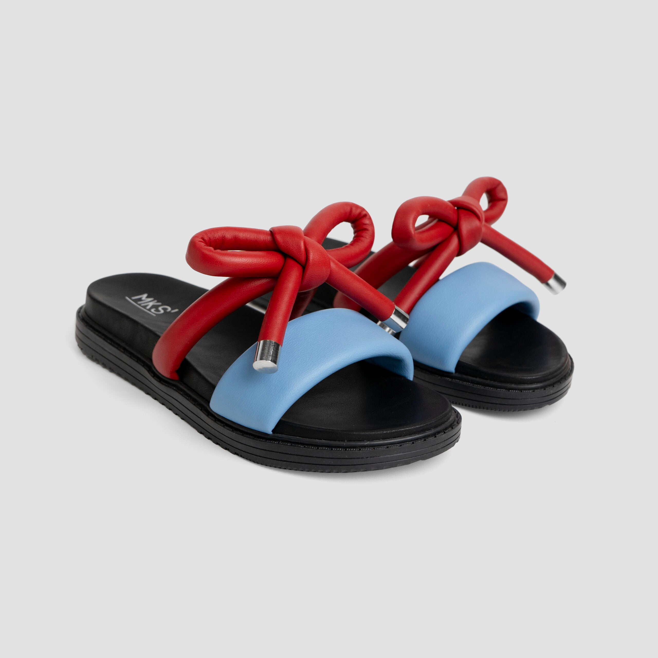 Marcelli Blue Red - Mks Shoes