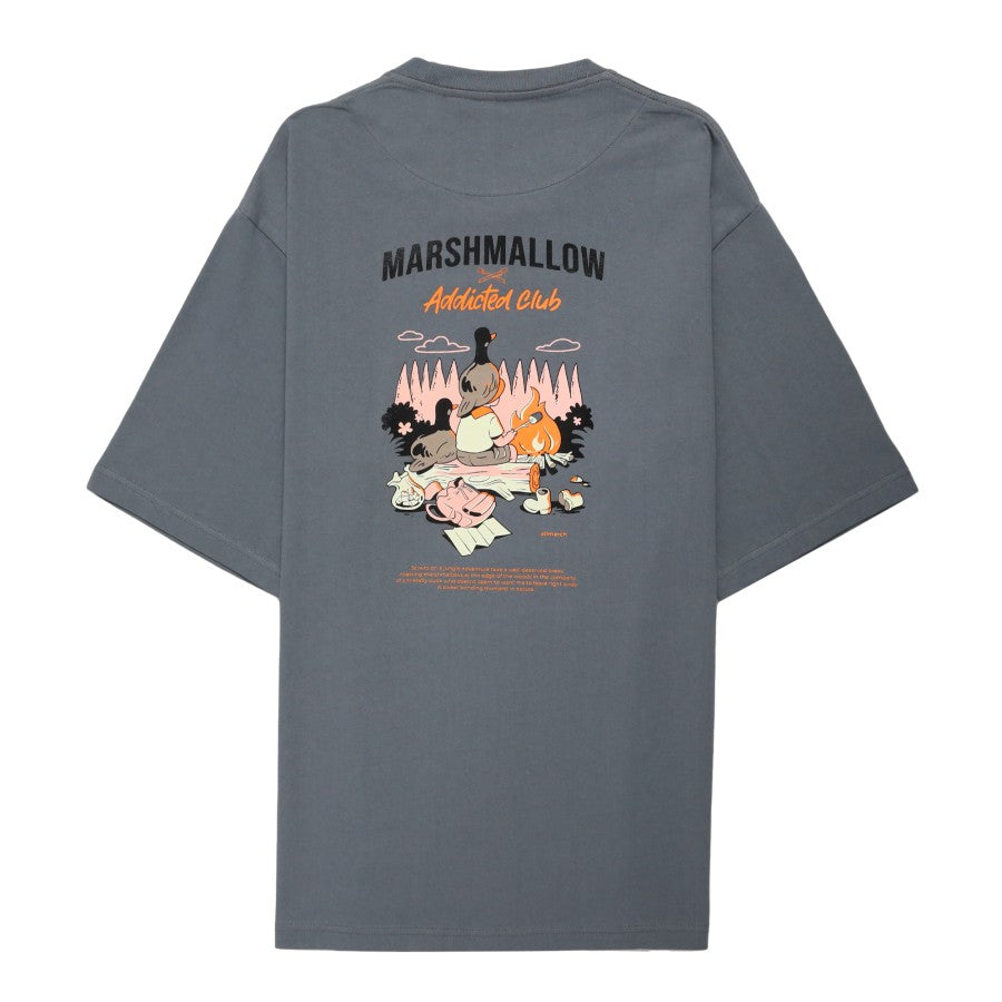 Marshmallow TShirt Deep Grey - All March