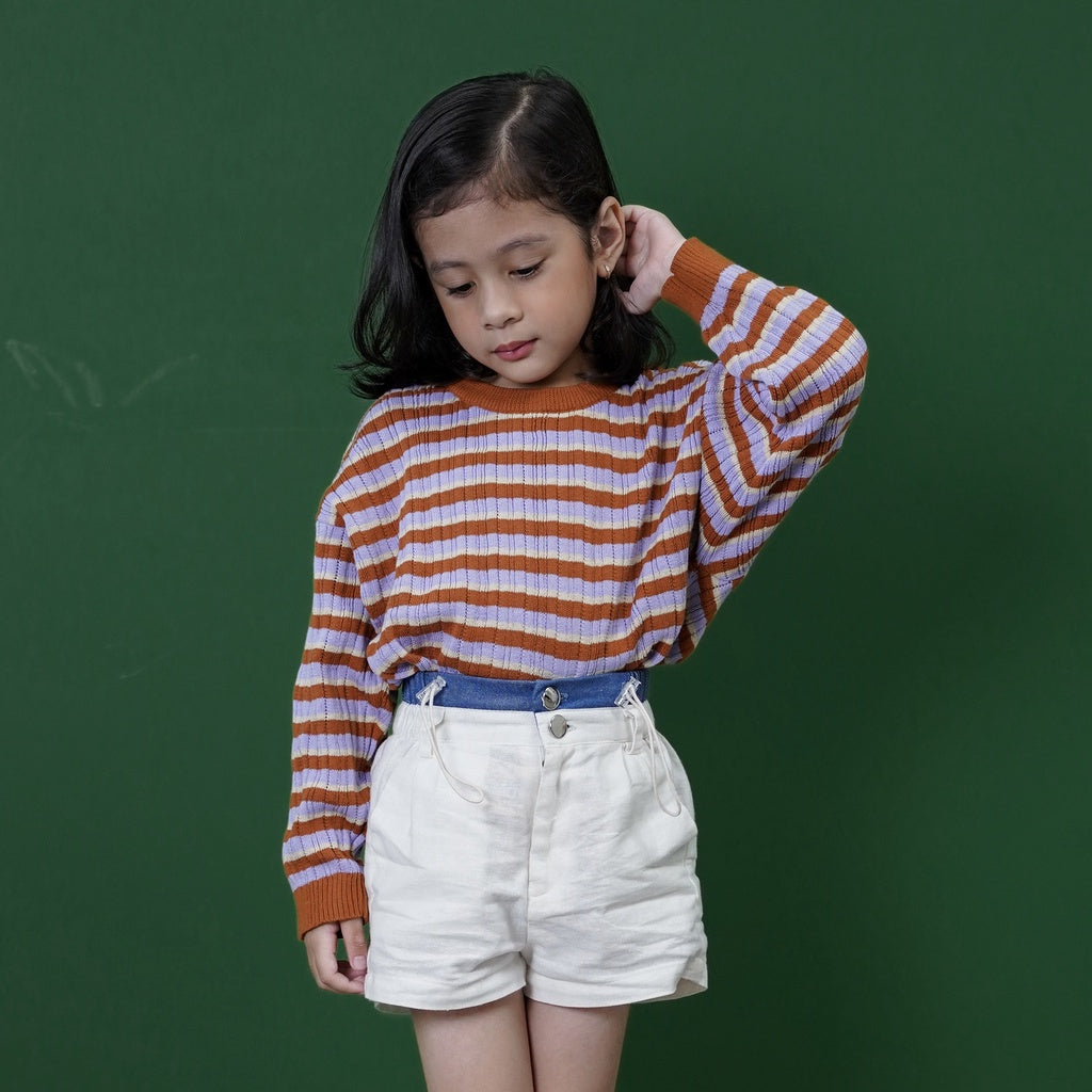 Ougi Sweater Lilac - Sabine & Heem