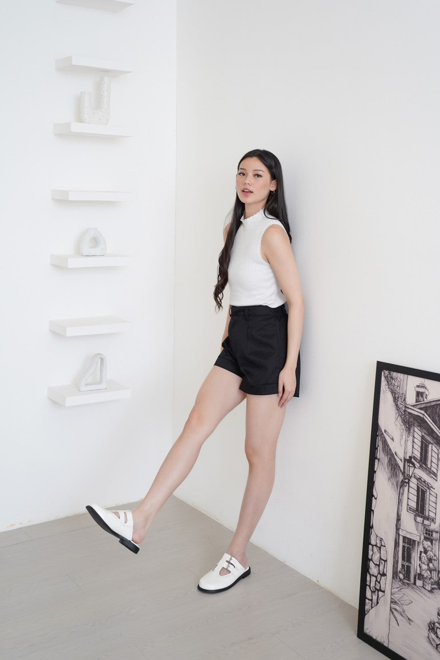Derby Mules - Vanilla Footwear