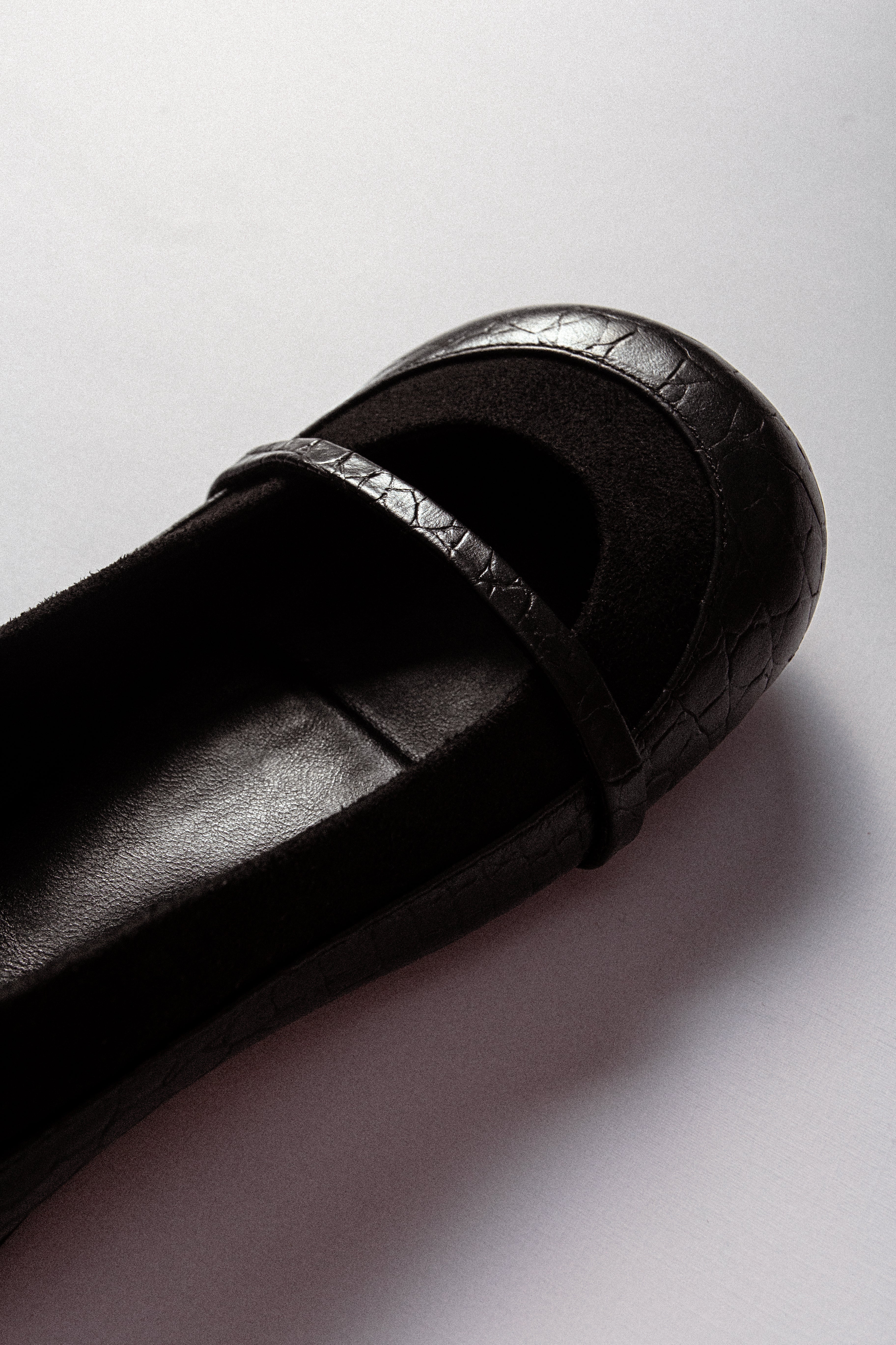 Line Flats Croco Black - MTW