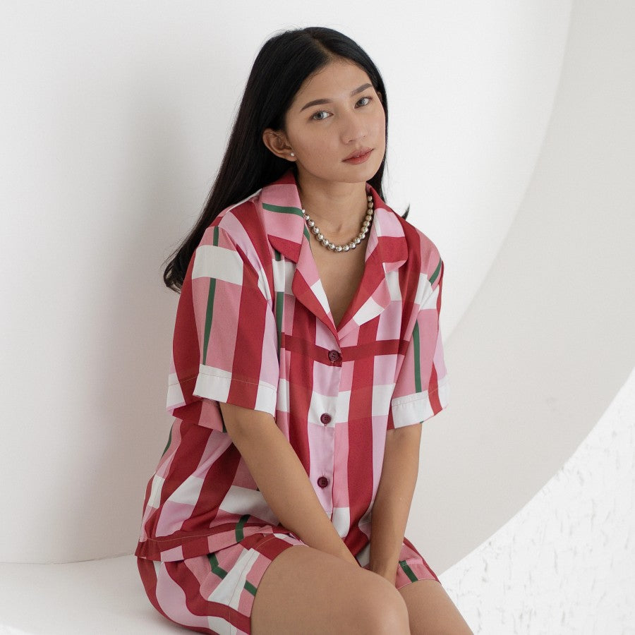 Pajama Panna Set Short Pants - LR Studio