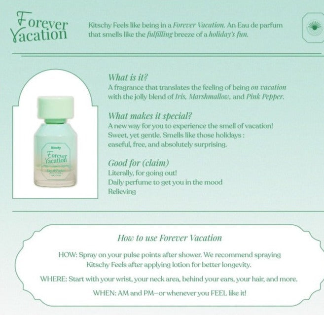 Forever Vacation Eau De Parfume 50ml - Kitschy