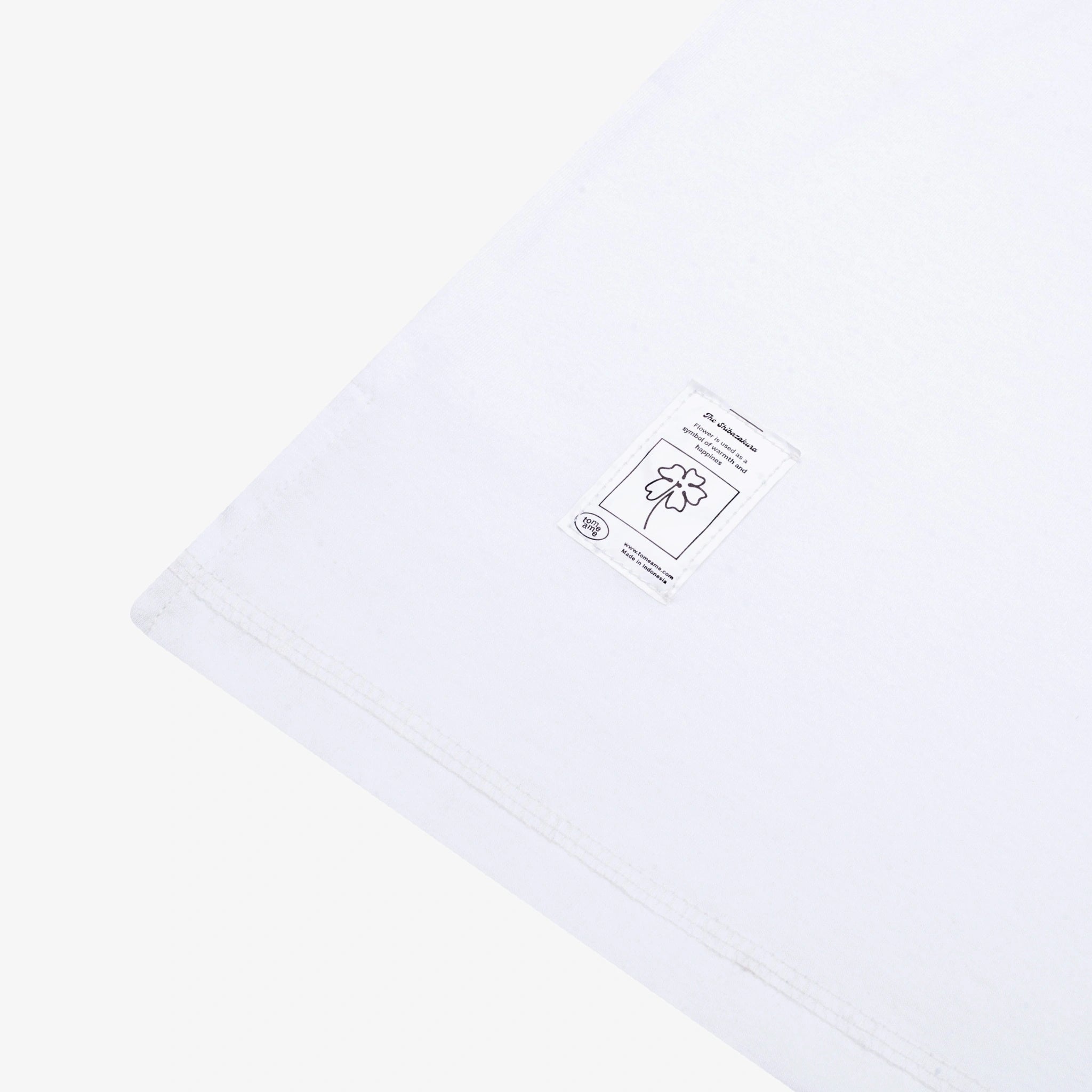 Yukio Longsleeve Tee White - Tome Ame