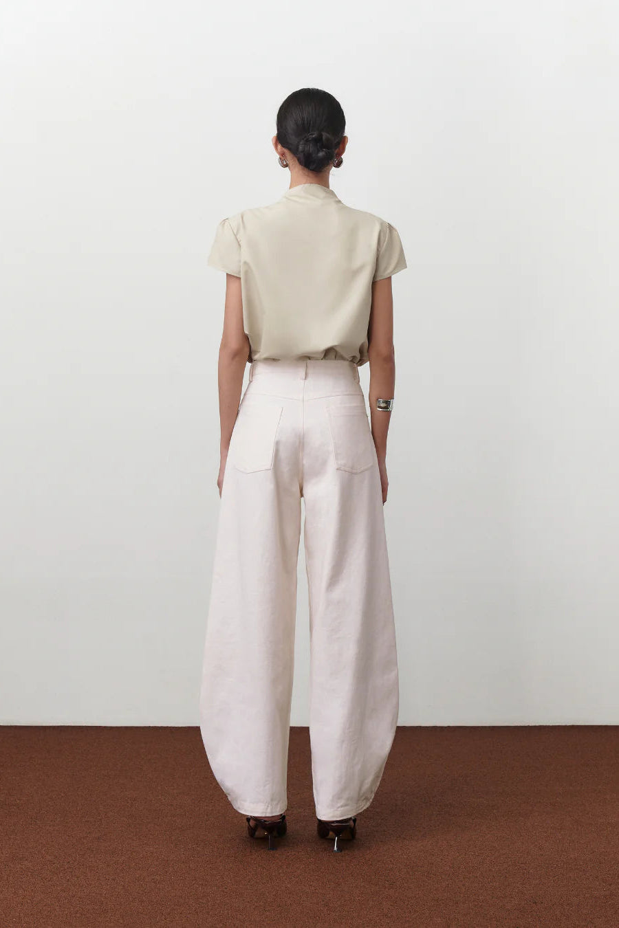 Cirrus Barrel Pants Pink - Acheté de Nous