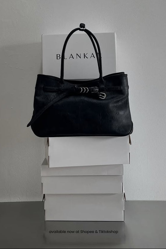 Parker Bag Black - Blankar Archives
