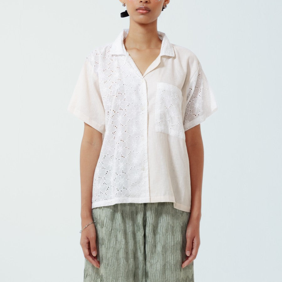 Isla Shirt White Cream - Toko Didiyo