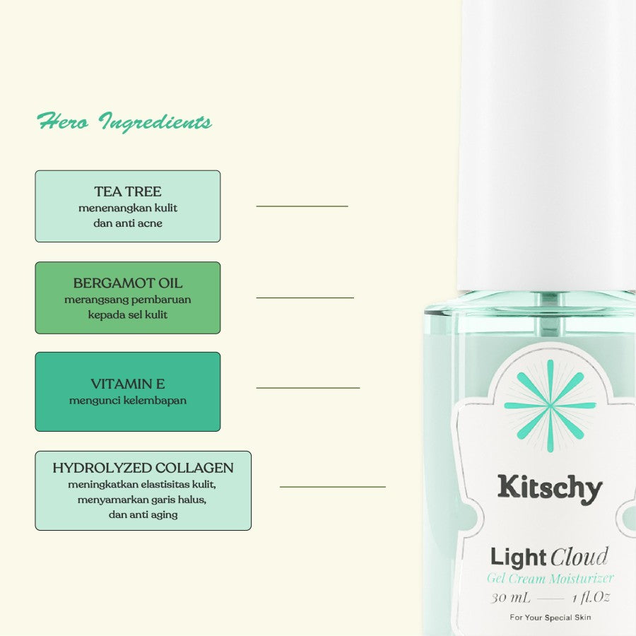 ​Light Cloud Gel Cream Moisturizer - Kitschy