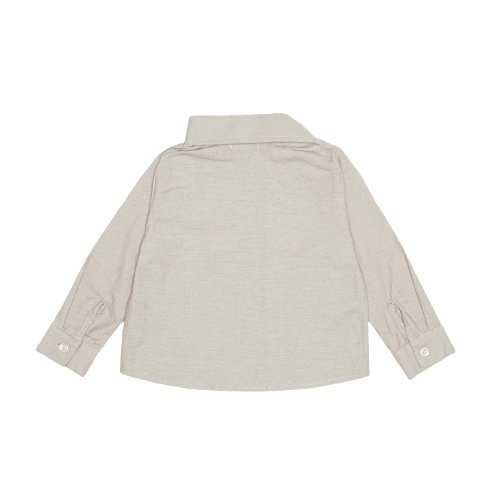 Kanazawa Asymetrical Shirt Silkrem - KREM