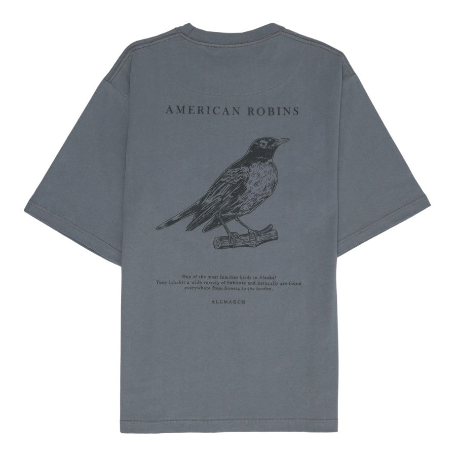 Robins T-Shirt Deep Grey - All March