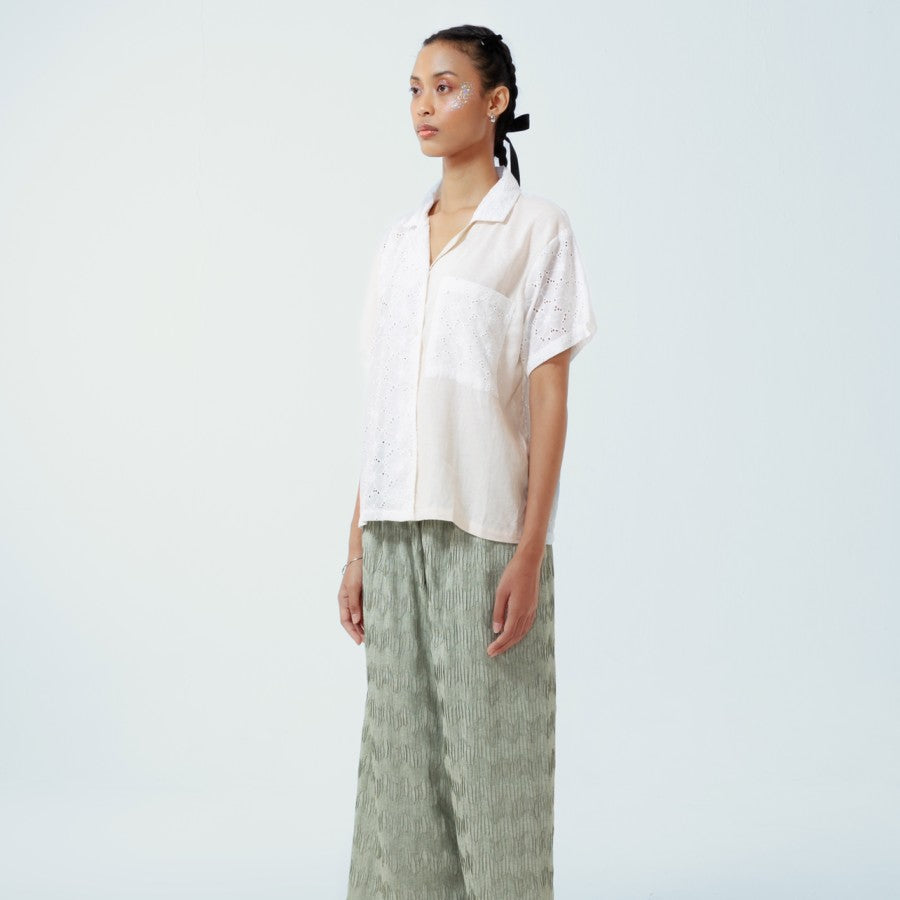 Isla Shirt White Cream - Toko Didiyo