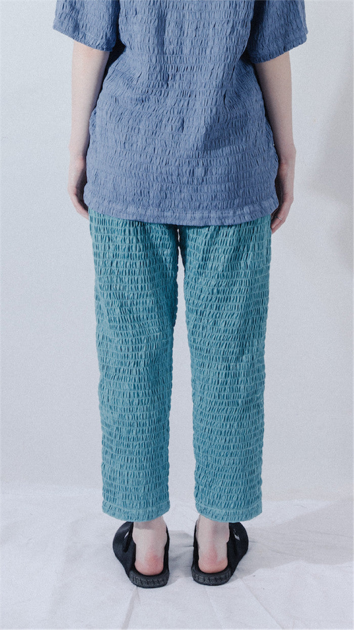 Smockk Steady Pants Teal - La Douche Vita