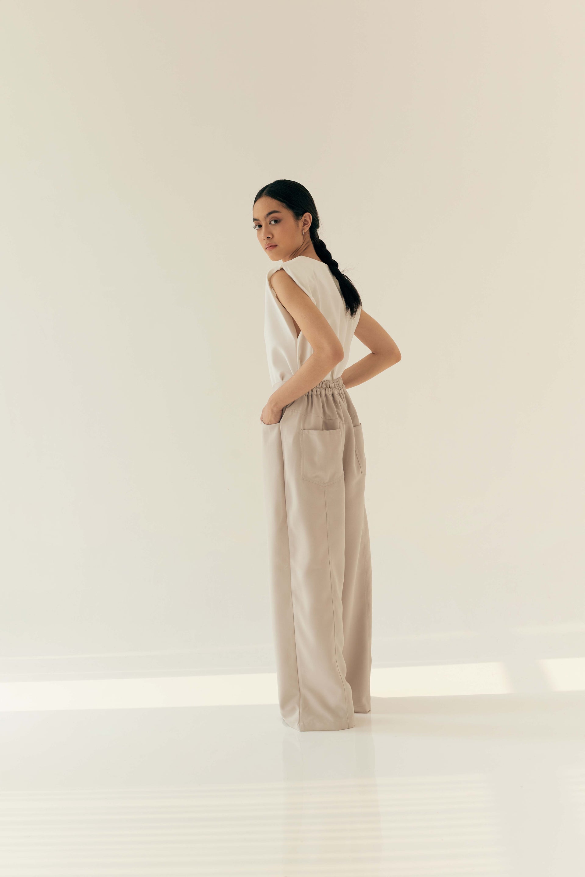 Dion Pants Beige - Morningsol