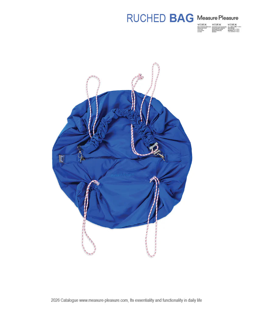 Ruched Bag 703 Vivid Blue - Measure Pleasure