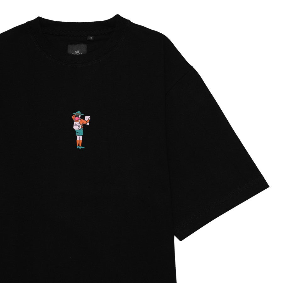 Lost In Space Tshirt Black - All March