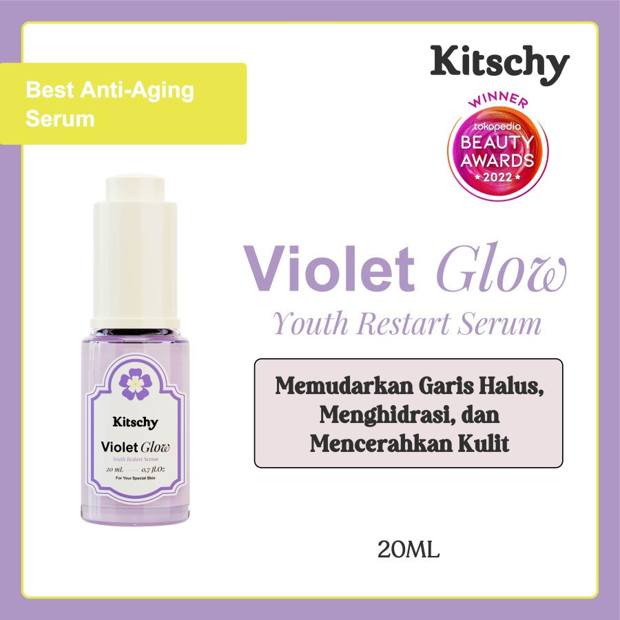 Violet Glow Youth Restart Serum - Kitschy