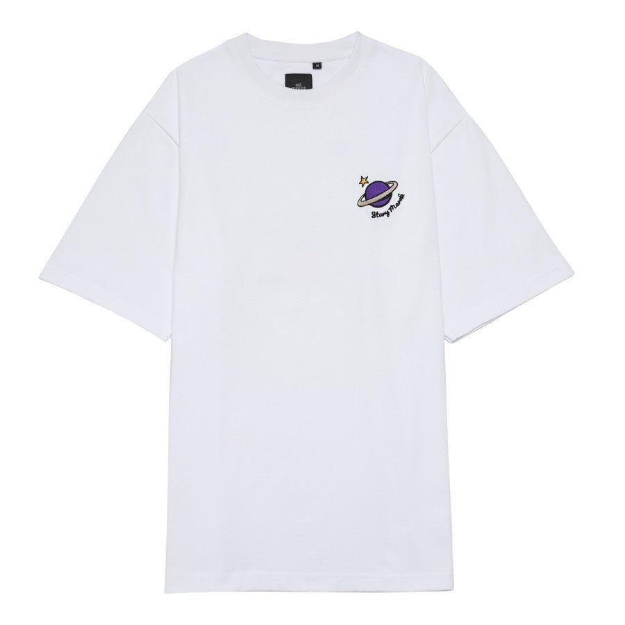 Stary Night Tshirt White - All March
