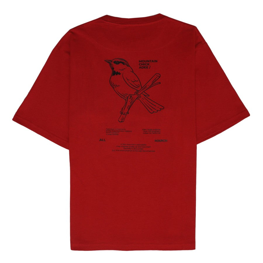 Chickadee T-Shirt Red Brick - All March
