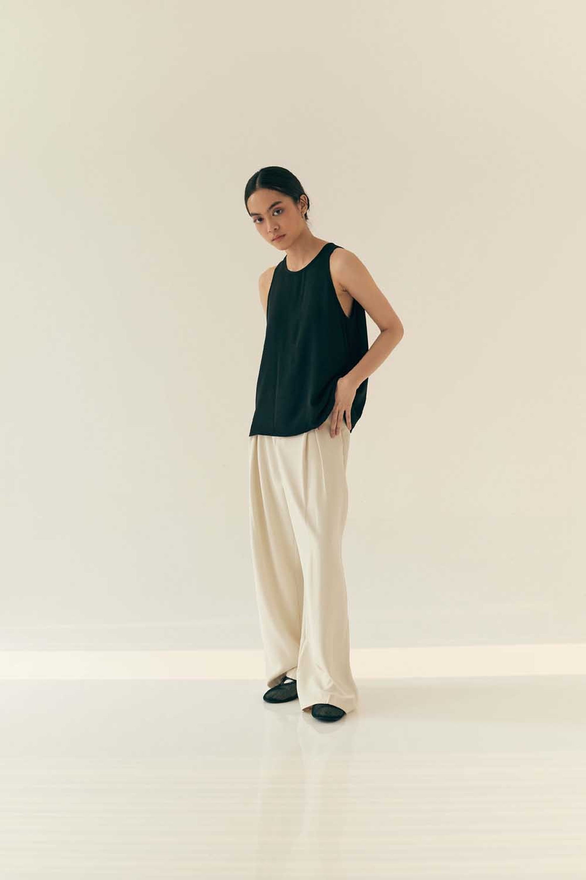 Jett Blouse Black - Morningsol