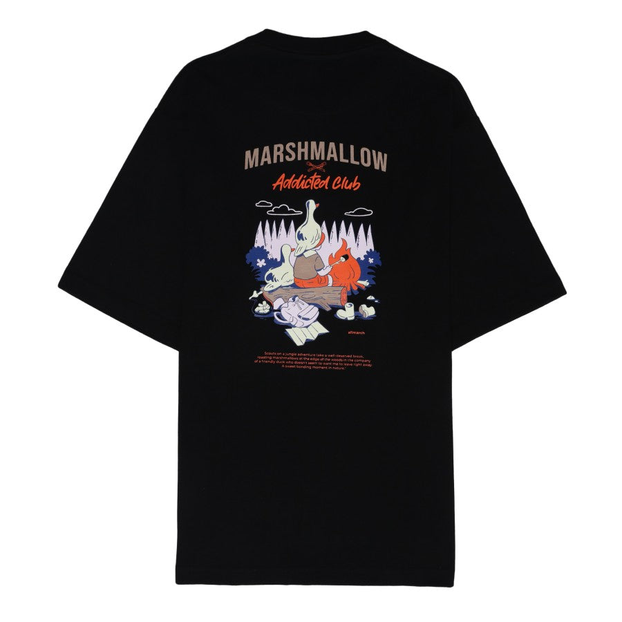 Marshmallow T-Shirt Black - All March