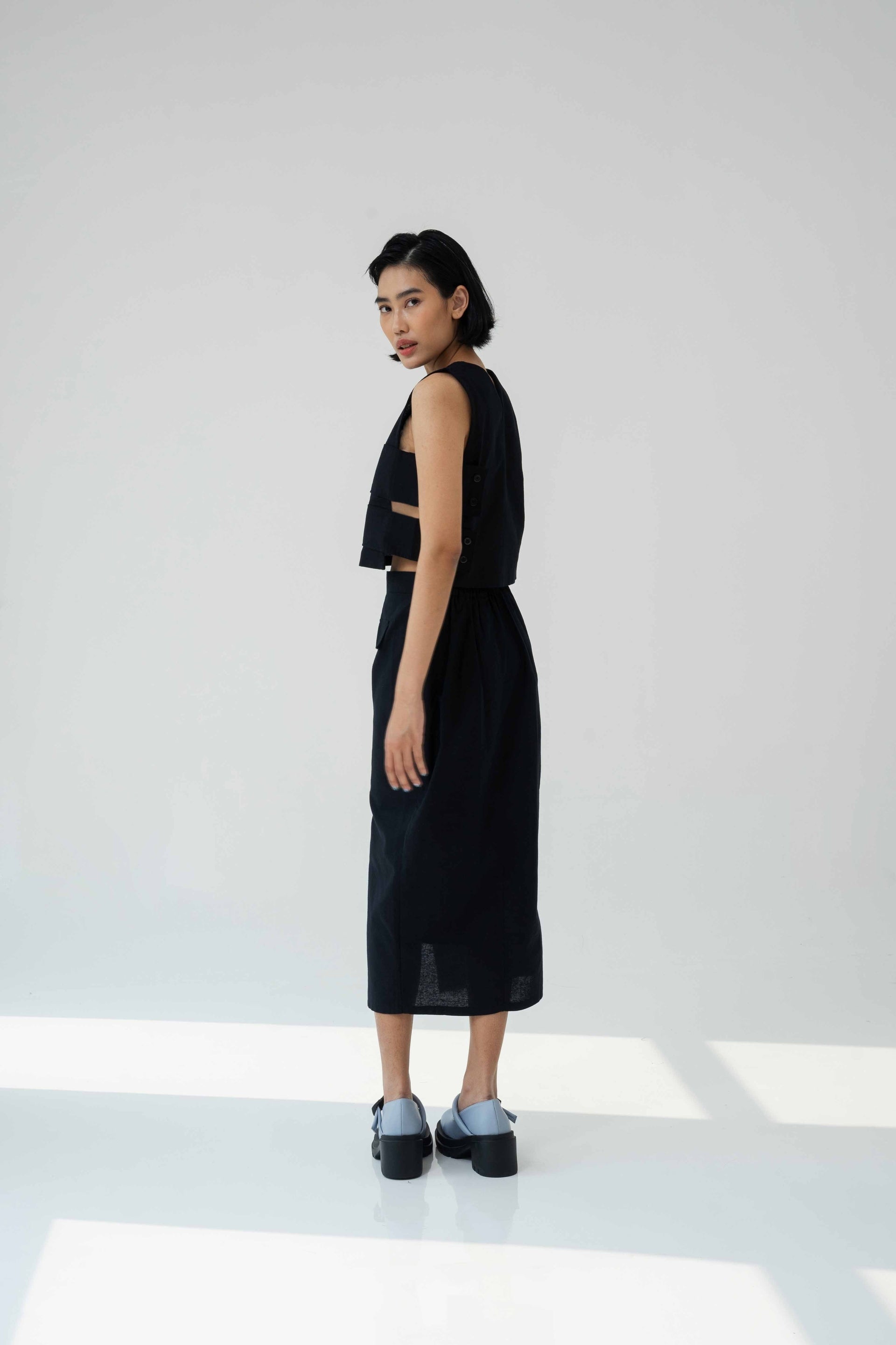 Alika Alana Blouse Black - Morningsol