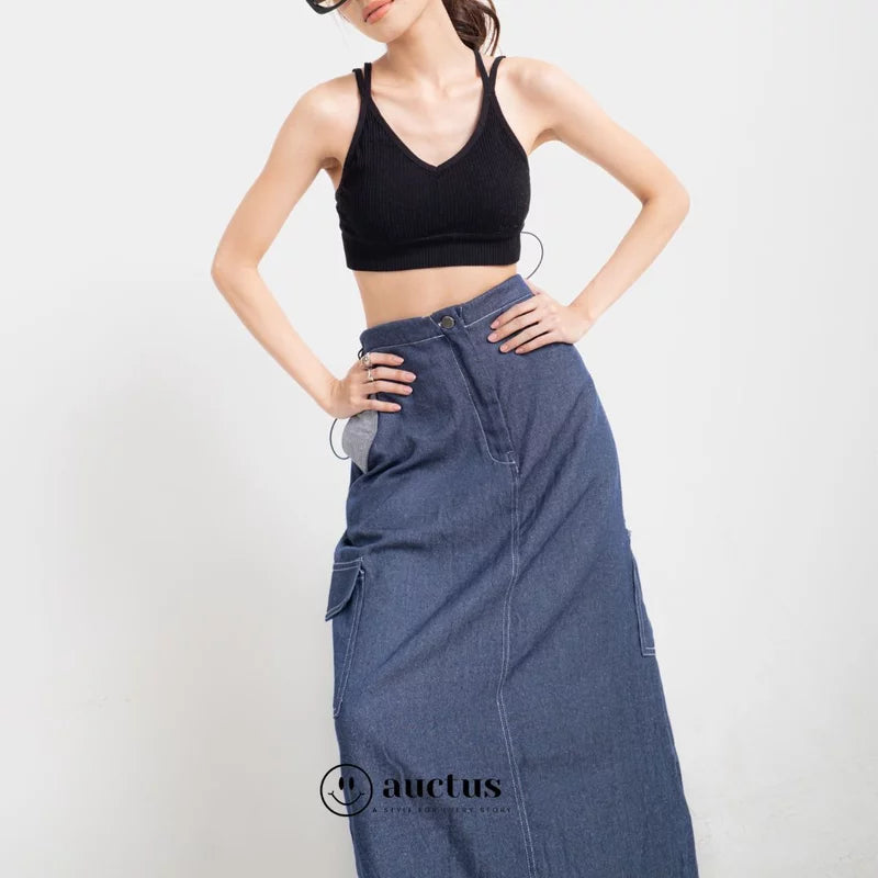Jade Cargo Skirt - The Auctus