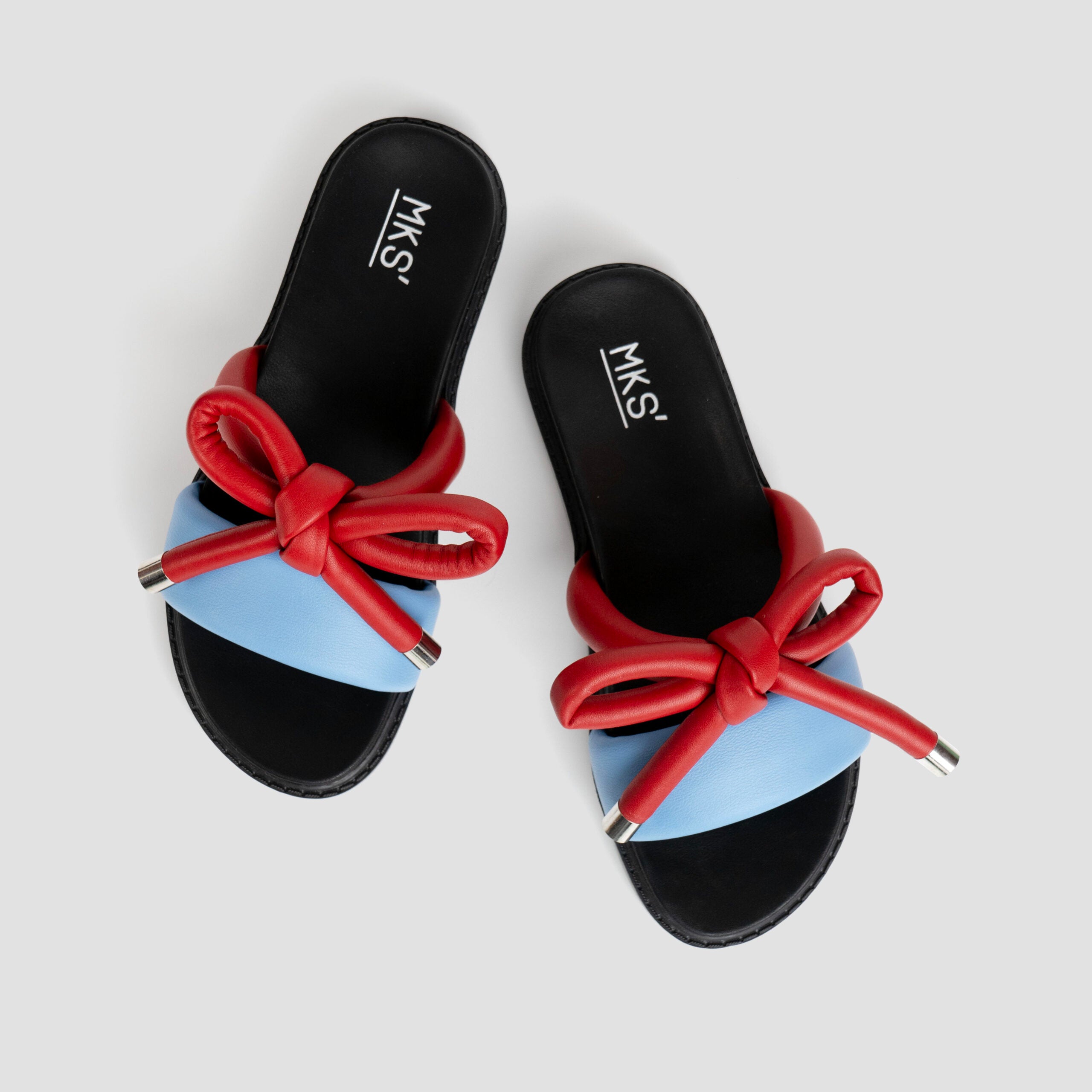 Marcelli Blue Red - Mks Shoes