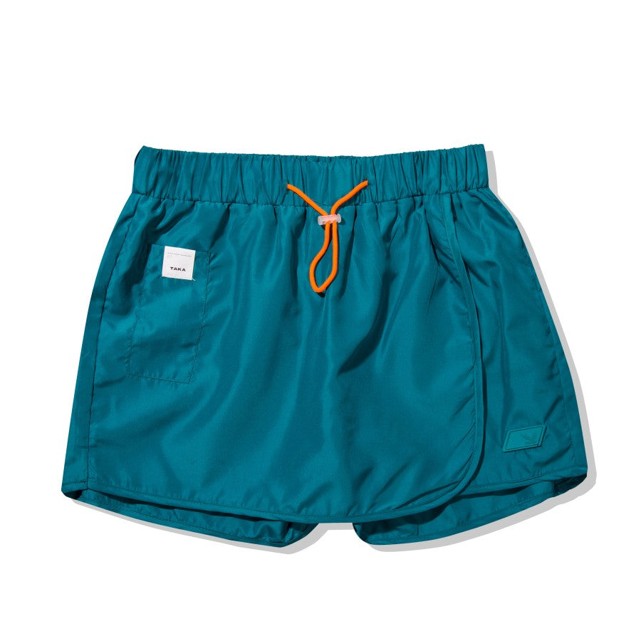 Buggy Nylon Skort Luxe Petrol Green - Taka